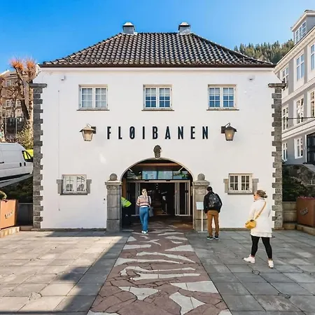 Dinbnb I Unique Opportunity I 350m To Bryggen I Quiet 아파트